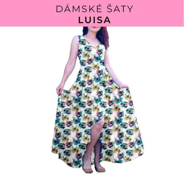 DÁMSKÝ střih - šaty Luisa