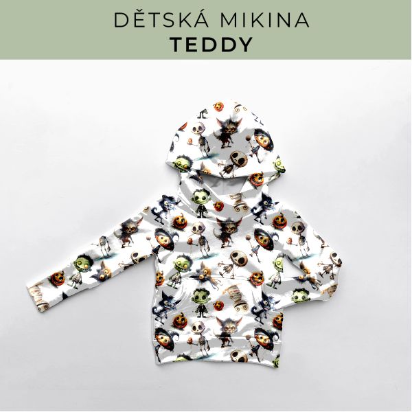 DĚTSKÝ střih - Mikina Teddy