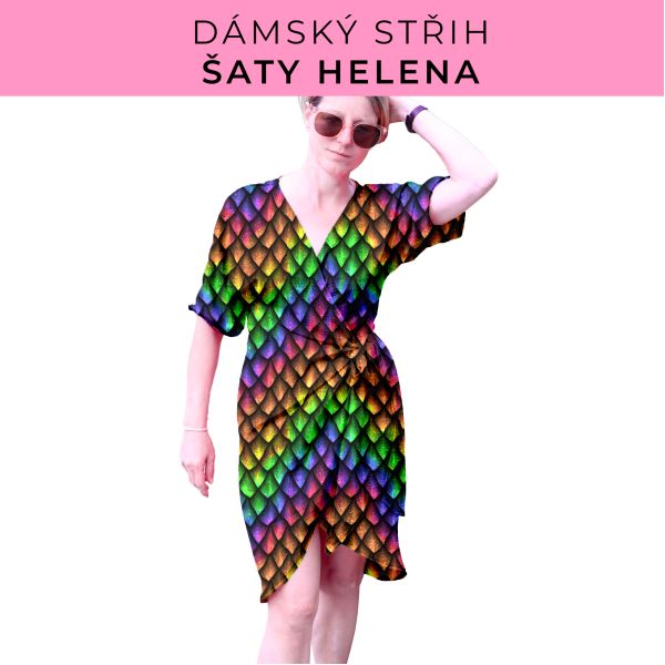 Dámský střih na šaty  Helena