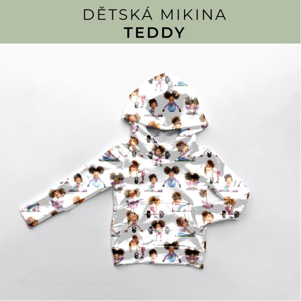 DĚTSKÝ střih - Mikina Teddy