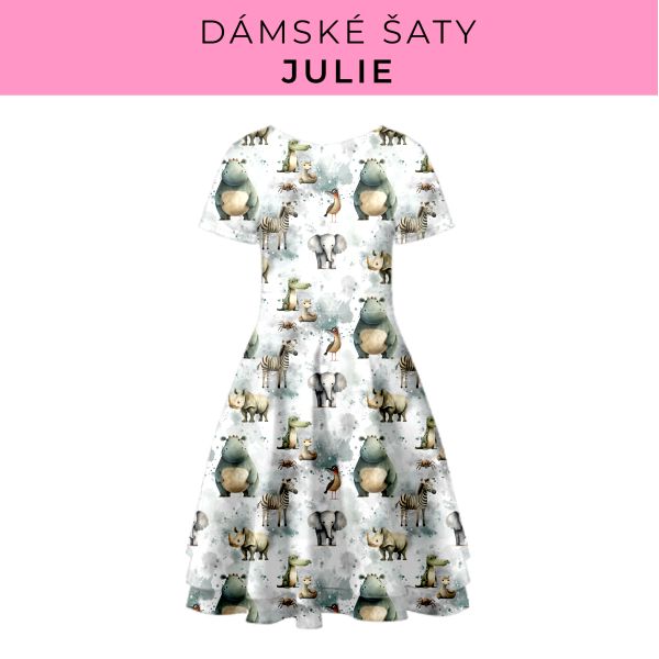DÁMSKÝ střih - šaty julie