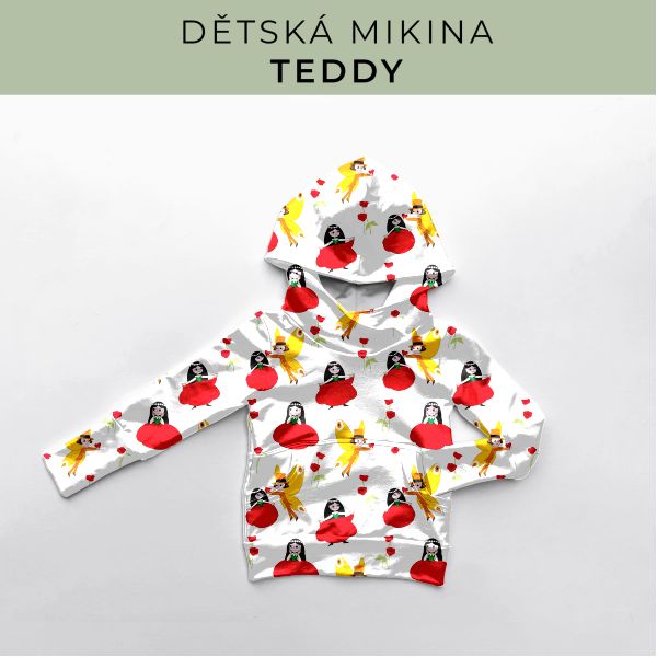 DĚTSKÝ střih - Mikina Teddy