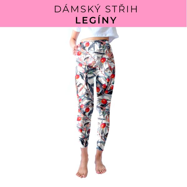 DÁMSKÝ střih - legíny SPORT - SLIM FIT