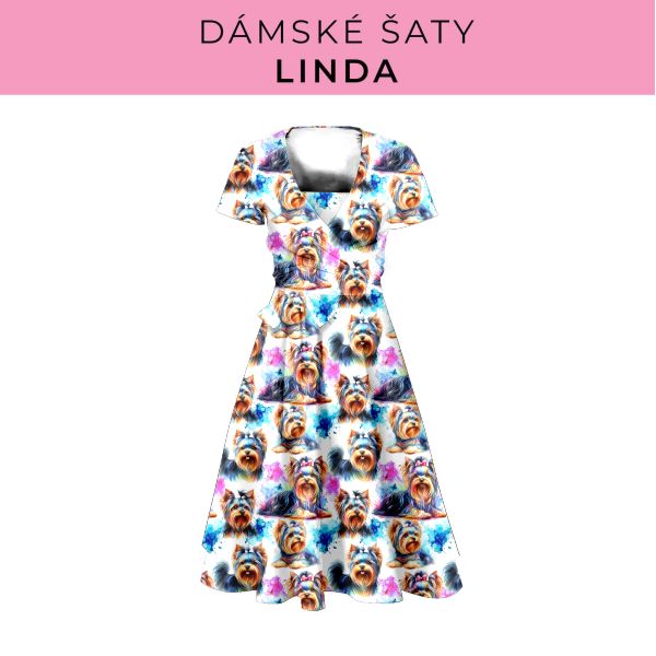 DÁMSKÝ střih - šaty Linda