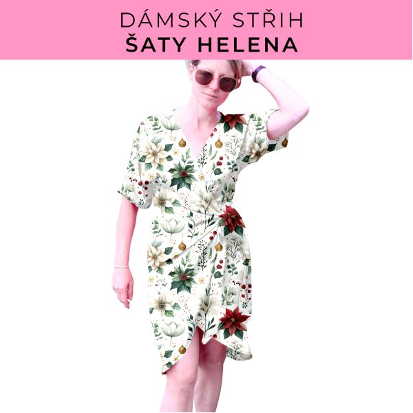 Dámský střih na šaty  Helena