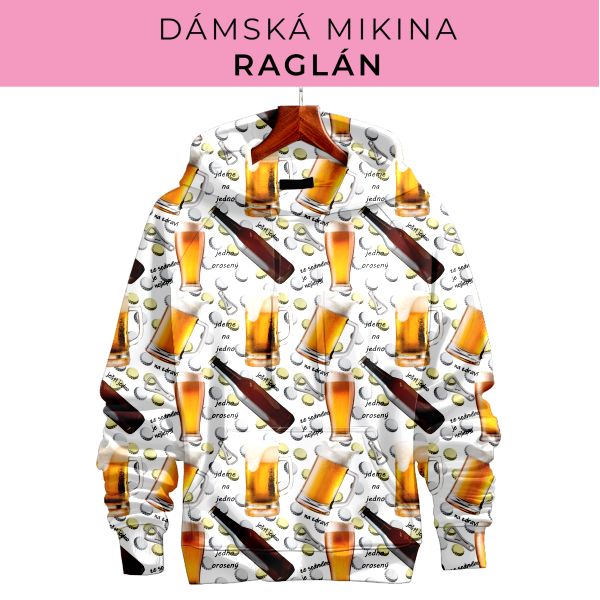 DÁMSKÝ střih - mikina raglán