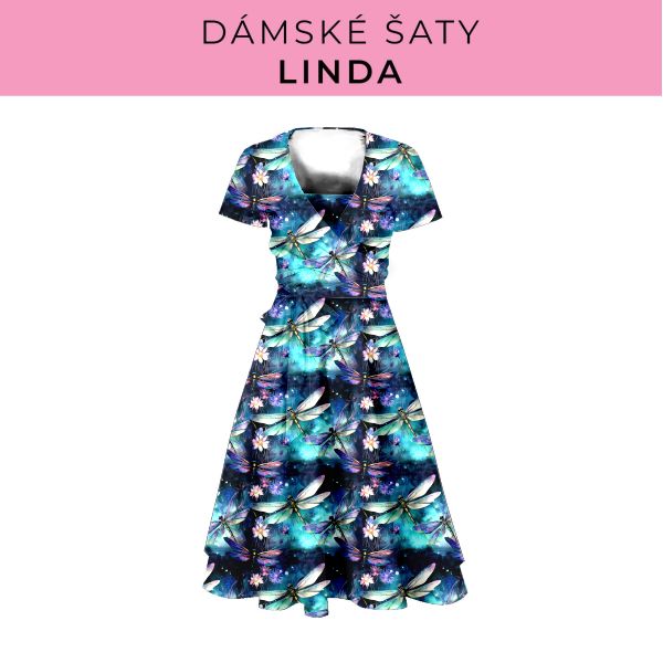 DÁMSKÝ střih - šaty Linda