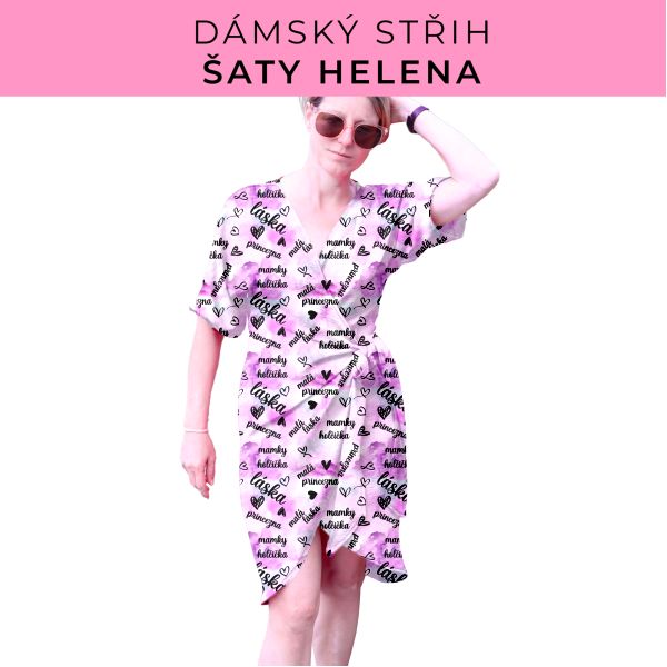 Dámský střih na šaty  Helena