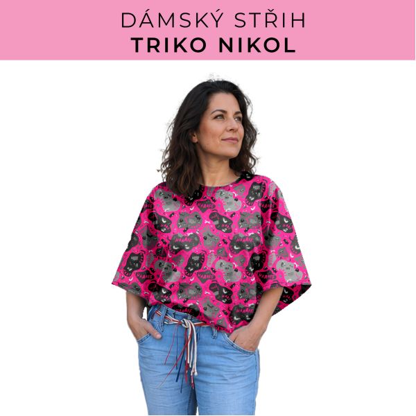 Dámský střih -  triko Nikol