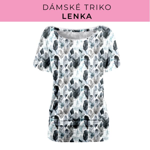 DÁMSKÝ střih - Triko Lenka