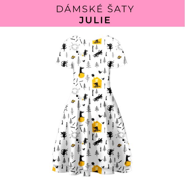 DÁMSKÝ střih - šaty julie