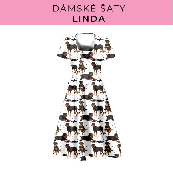 DÁMSKÝ střih - šaty Linda