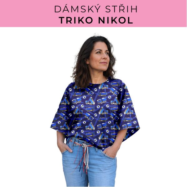 Dámský střih -  triko Nikol