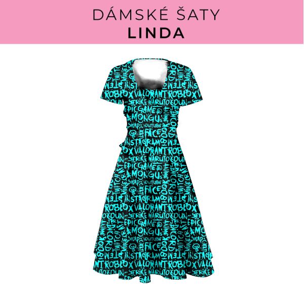 DÁMSKÝ střih - šaty Linda