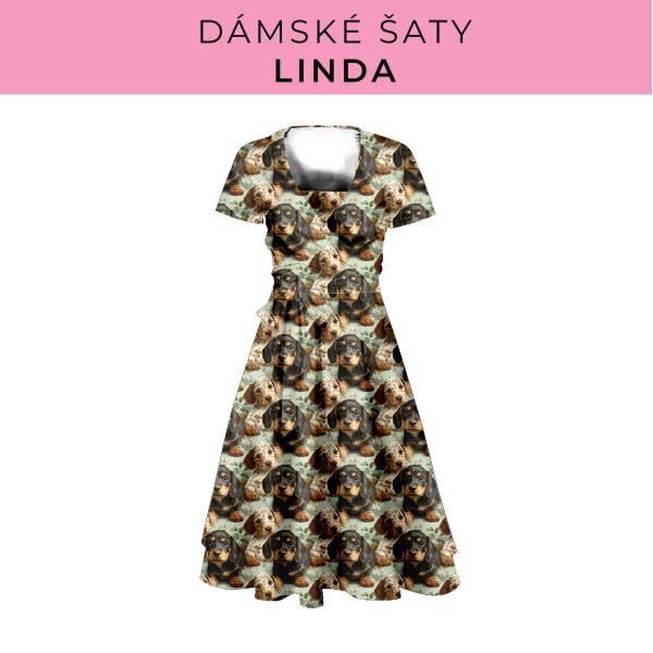 DÁMSKÝ střih - šaty Linda