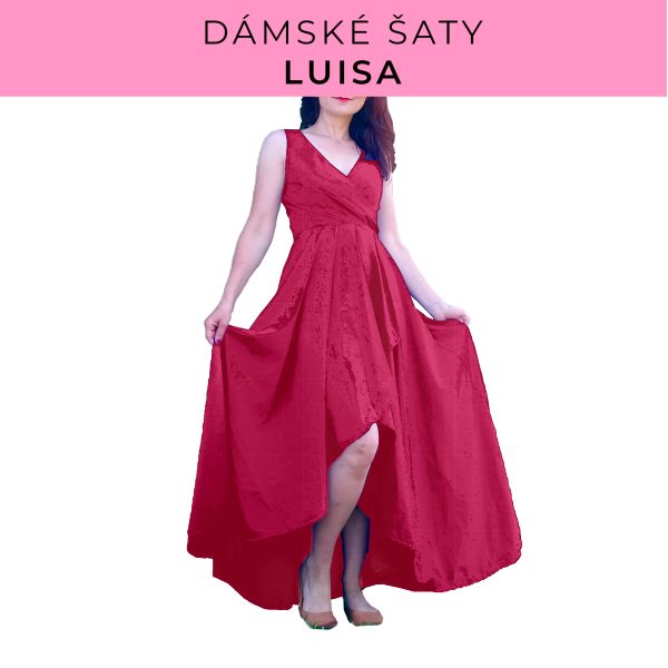 DÁMSKÝ střih - šaty Luisa