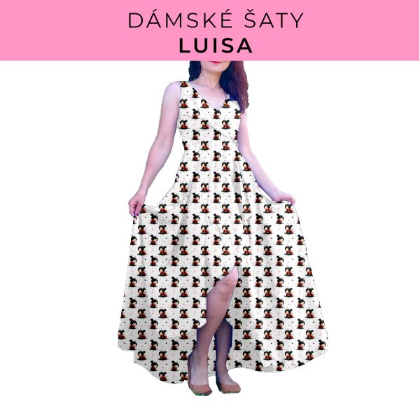 DÁMSKÝ střih - šaty Luisa