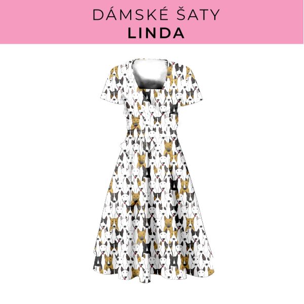 DÁMSKÝ střih - šaty Linda
