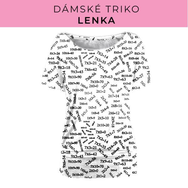 DÁMSKÝ střih - Triko Lenka