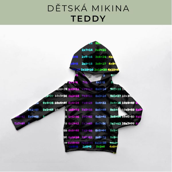 DĚTSKÝ střih - Mikina Teddy