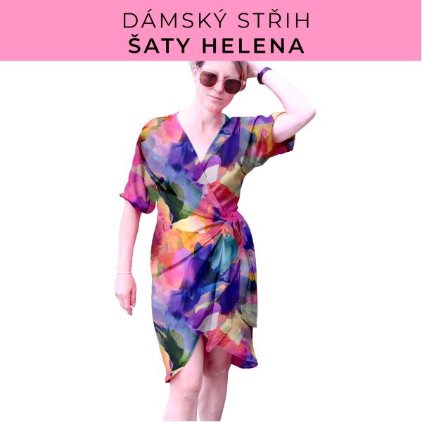 Dámský střih na šaty  Helena