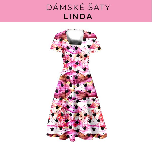 DÁMSKÝ střih - šaty Linda