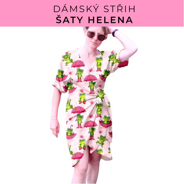 Dámský střih na šaty  Helena