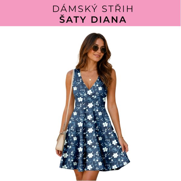 Dámský střih - šaty Diana