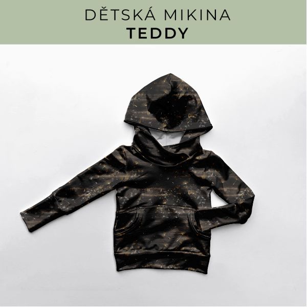 DĚTSKÝ střih - Mikina Teddy