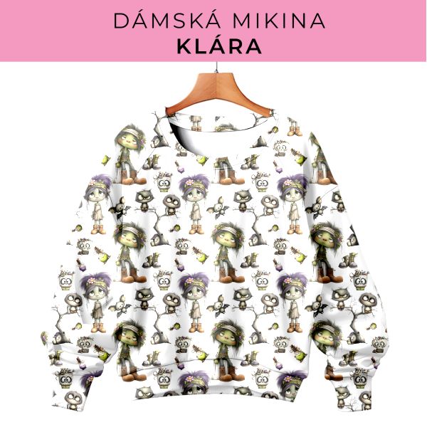 DÁMSKÝ střih - mikina Klára
