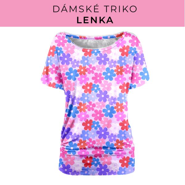DÁMSKÝ střih - Triko Lenka