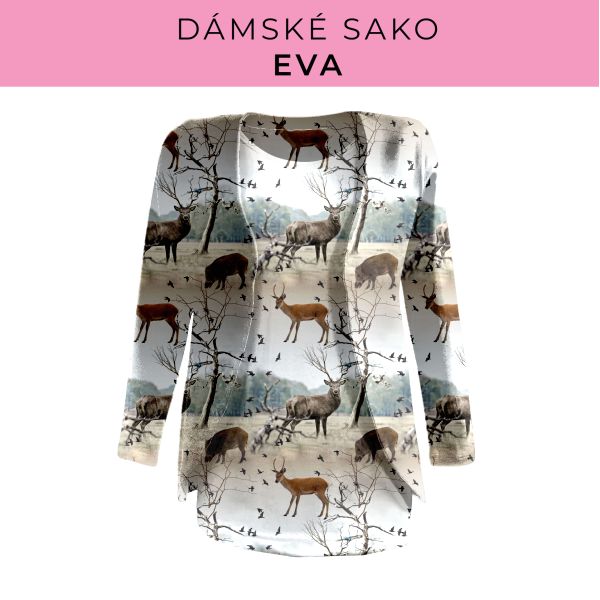 DÁMSKÝ střih - sako Eva