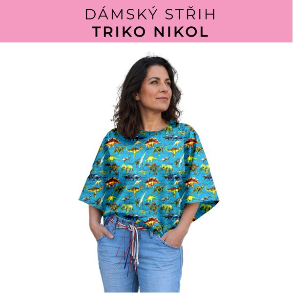 Dámský střih -  triko Nikol