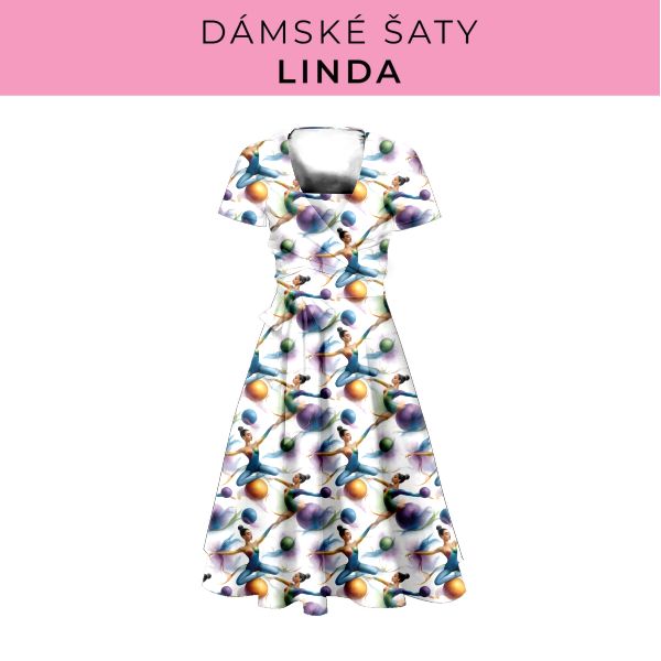 DÁMSKÝ střih - šaty Linda