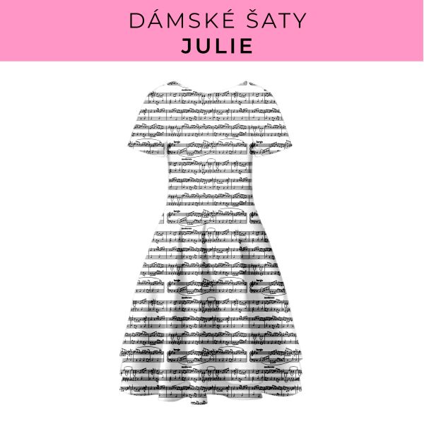 DÁMSKÝ střih - šaty julie