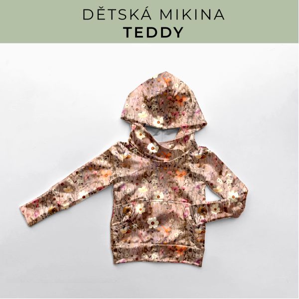 DĚTSKÝ střih - Mikina Teddy