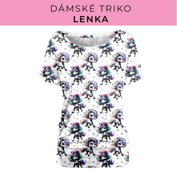 DÁMSKÝ střih - Triko Lenka