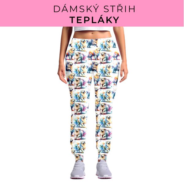 DÁMSKÝ střih - tepláky