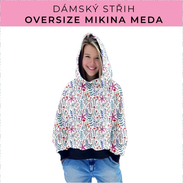 Dámský střih - mikina Meda