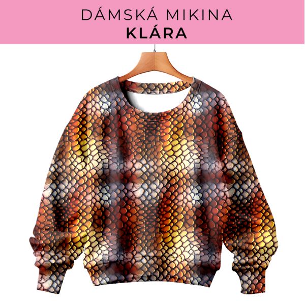 DÁMSKÝ střih - mikina Klára