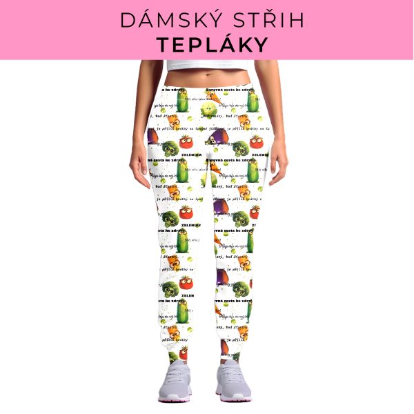 DÁMSKÝ střih - tepláky