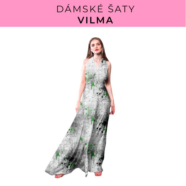 DÁMSKÝ střih - šaty Vilma