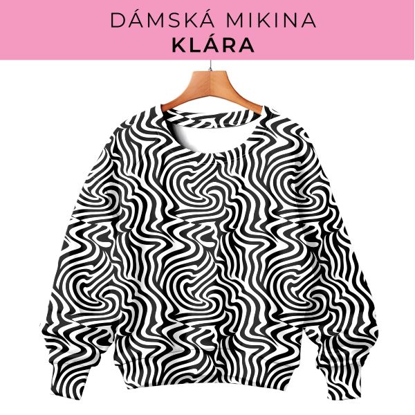 DÁMSKÝ střih - mikina Klára
