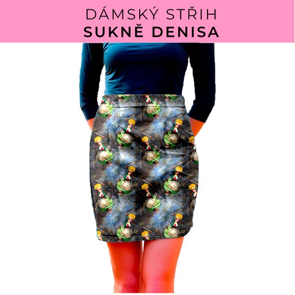 Dámský střih - Dámská sukně Denisa