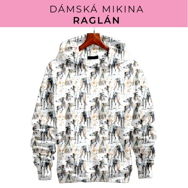 DÁMSKÝ střih - mikina raglán
