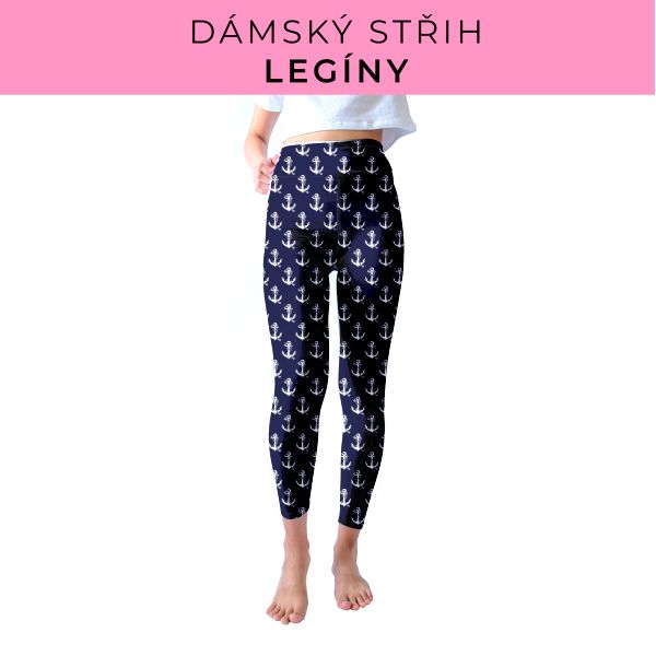 DÁMSKÝ střih - legíny SPORT - SLIM FIT
