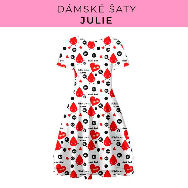 DÁMSKÝ střih - šaty julie