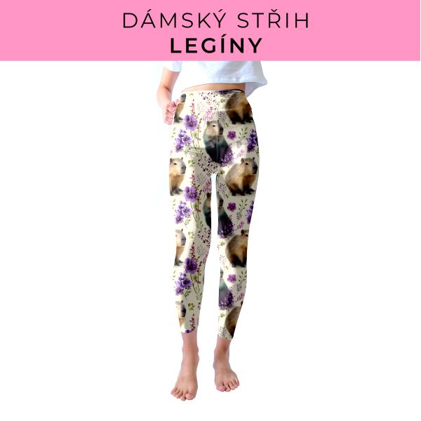 DÁMSKÝ střih - legíny SPORT - SLIM FIT