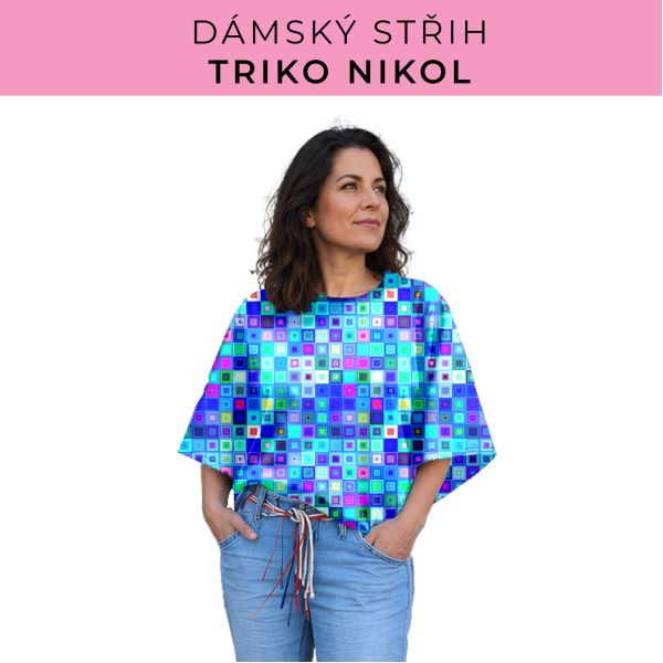 Dámský střih -  triko Nikol