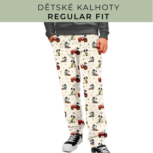 DĚTSKÝ STŘIH - Kalhoty Regular fit